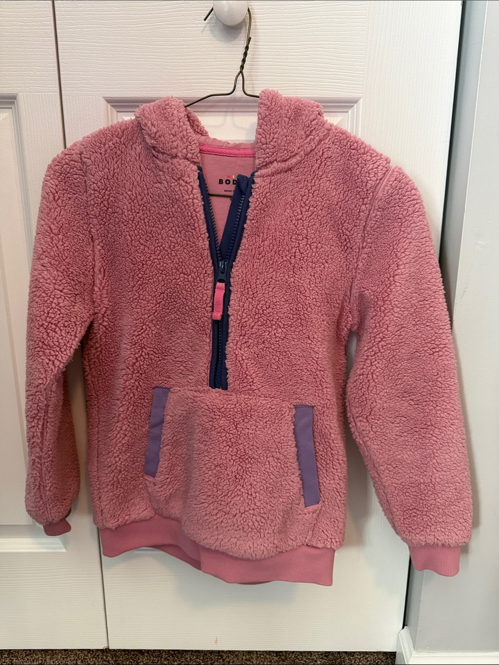 Mini Boden fleece jogger set